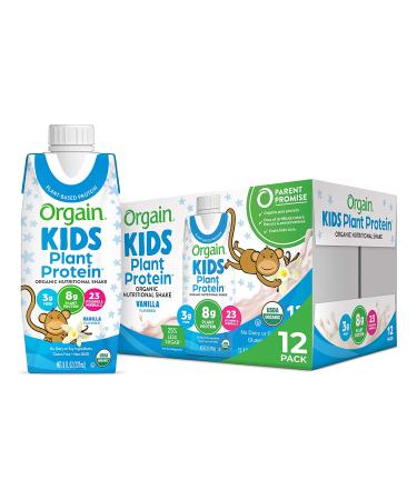 Orgain Kids Plant Based Protein Nutritional Shakes