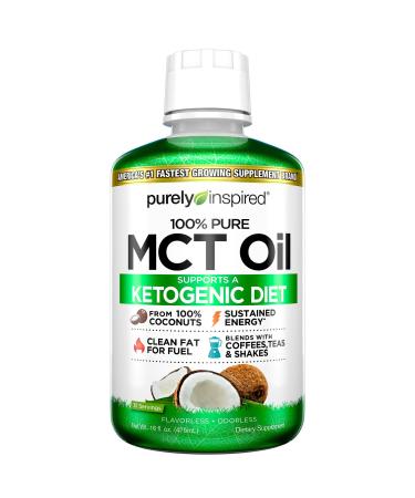 Purely Inspired 100% Pure MCT Oil 16 fl oz (475 ml)