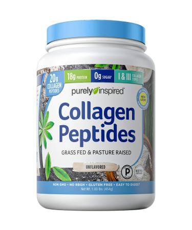 Purely Inspired Collagen Peptides Unflavored 1.00 lb (454 g)