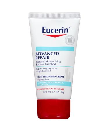 Eucerin Advanced Repair Hand Creme Fragrance Free 2.7 oz (78 g)