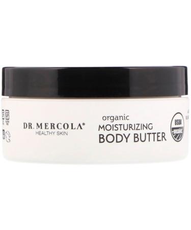 Dr. Mercola Organic Moisturizing Body Butter Unscented 4 oz (113 g)