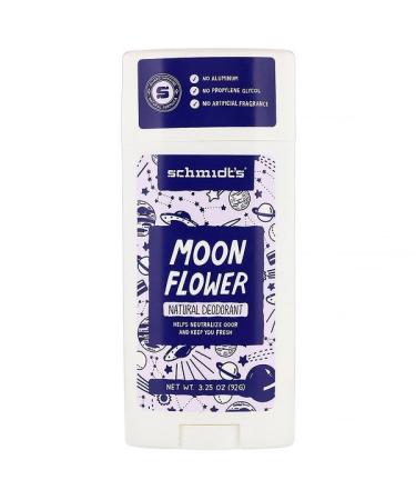 Schmidt's Natural Deodorant Moon Flower 3.25 oz (92 g)