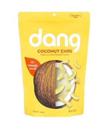 Dang Coconut Chips Caramel Sea Salt 3.17 oz (90 g)