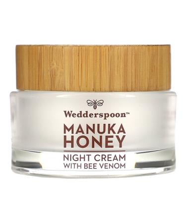 Wedderspoon Manuka Honey Revitalizing Night Cream with Bee Venom 1.7 fl oz (50 ml)