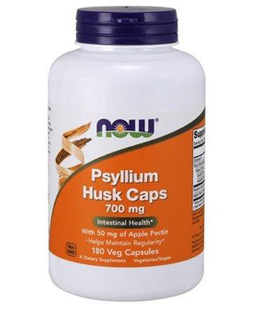 Now Foods Whole Psyllium Husks 180 Veg Capsules