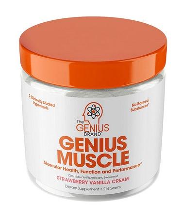 Genius Muscle Builder -Strawberry Vanilla Cream -214 Gram