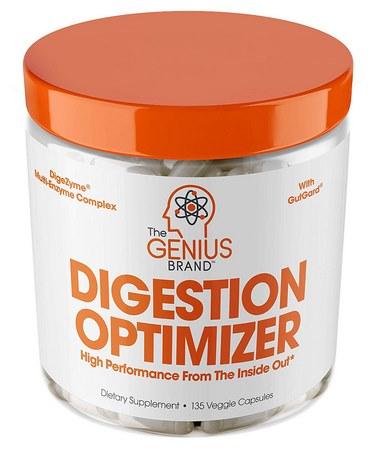 Genius Digestive Enzymes for Digestion & Total Wellness -135 Capsules