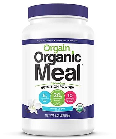 Orgain Organic Plant Based Meal Replacement Powder 