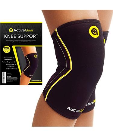 ActiveGear Knee Brace Support Heavy Duty Neoprene Sport Compression Sleeve 