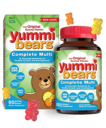Hero Nutritionals  Yummi Bears Complete Multi - 90 Gummies