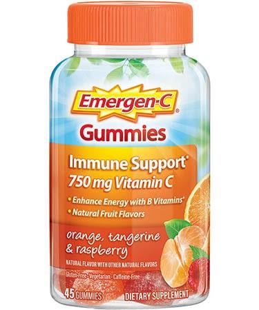 Emergen-C 750mg Vitamin C Immunity Support - 45 Gummies