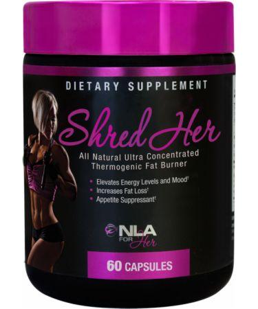NLA For Her Shred Her - Not Flavored - 60 Capsules