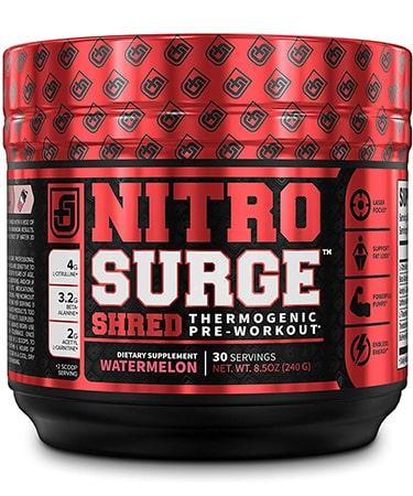 Jacked Factory NITROSURGE Shred Pre Workout Supplement