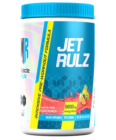 Muscle Rulz Pre Workout - Fruit Punch - 30 Servings