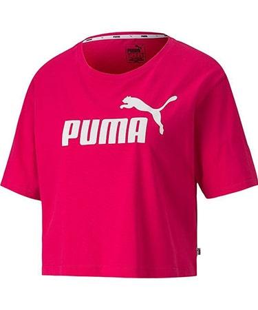 Puma Essentials Women's Cropped Logo Tee