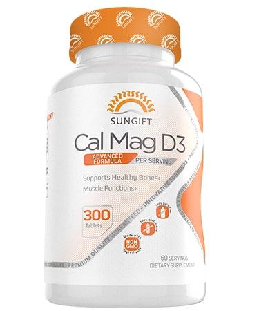 Sungift Cal-Mag D3 - 300 Tablets