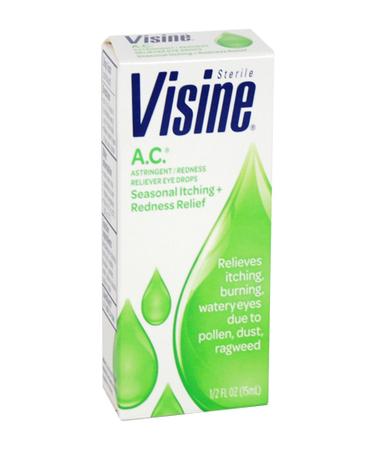 Visine A.C Astringent Redness Reliever Eye Drops - 0.5 fl oz