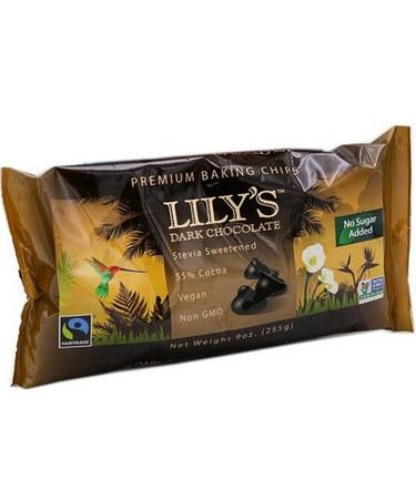 Lilys Chocolate Natural Dark Chocolate (Pack of 2) - 9 Oz 